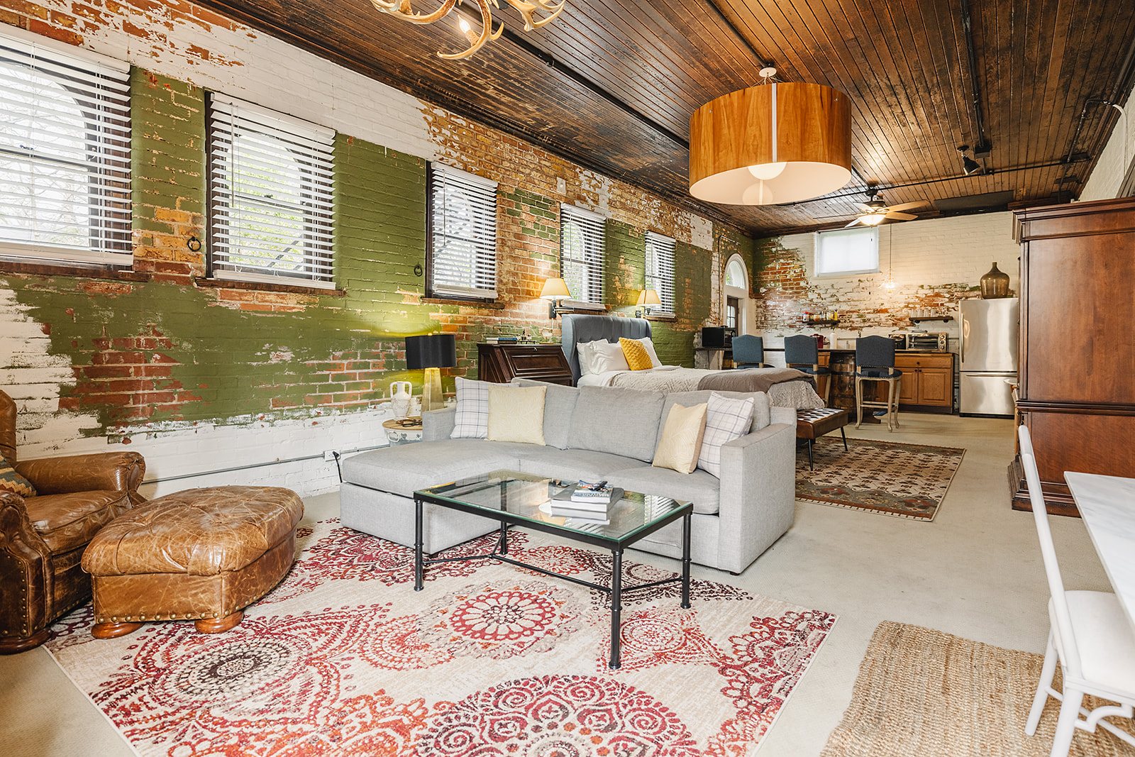 The Carriage House Studio — Living area